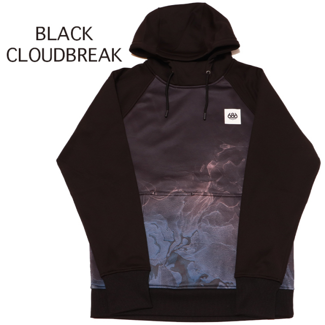 686 シックスエイトシックス M3WNCS304 BONDEDFLEECEPULLOVERHOODY 裏起毛パーカー プルオーバーパーカー パーカー スウェット 裏起毛 レディース 686 シックスエイトシックス M3WNCS304