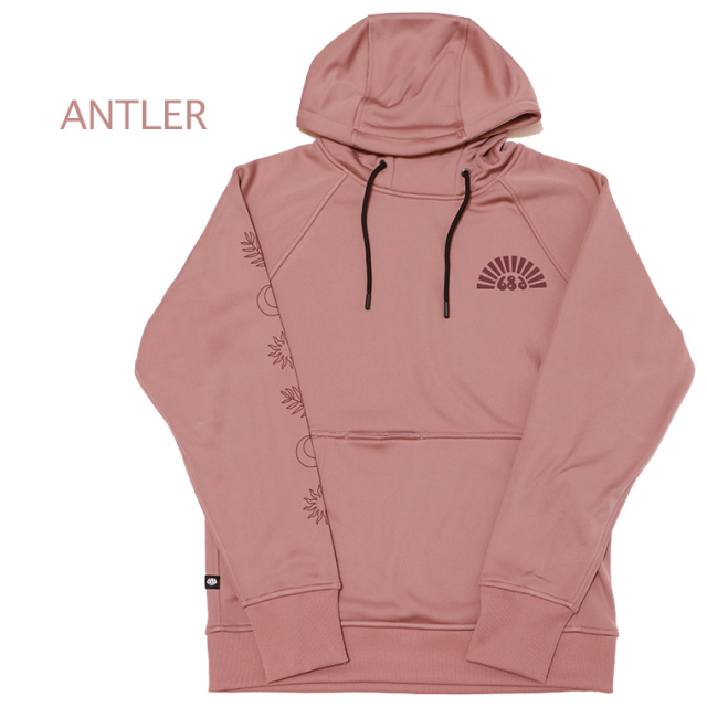 686 シックスエイトシックス M3WNCS304 BONDEDFLEECEPULLOVERHOODY 裏起毛パーカー プルオーバーパーカー パーカー スウェット 裏起毛 レディース 686 シックスエイトシックス M3WNCS304