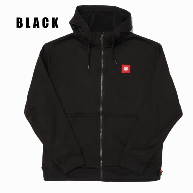 686 シックスエイトシックス M5WNFLC111 Bonded Fleece Zip Hoody 裏