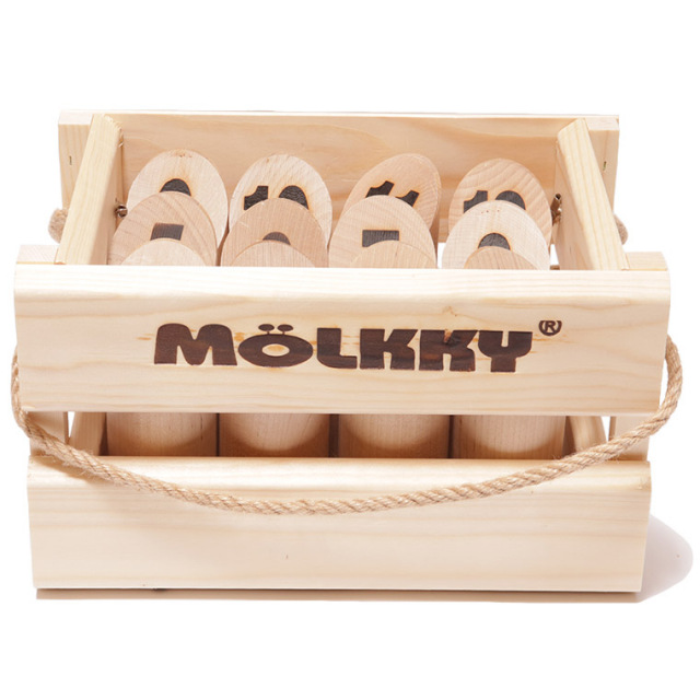 MOLKKY モルック MOL-S モルック基本セット スキットル12本 モルック棒