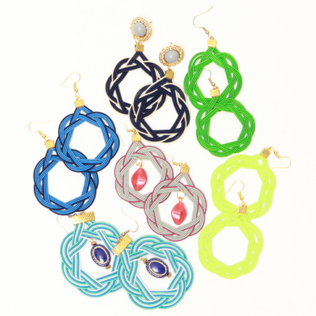 nico ニコ P8 水引アクセサリー 水引ピアス ピアス イヤリング アクセサリー レディース 絹水引 可愛い オシャレ 小物