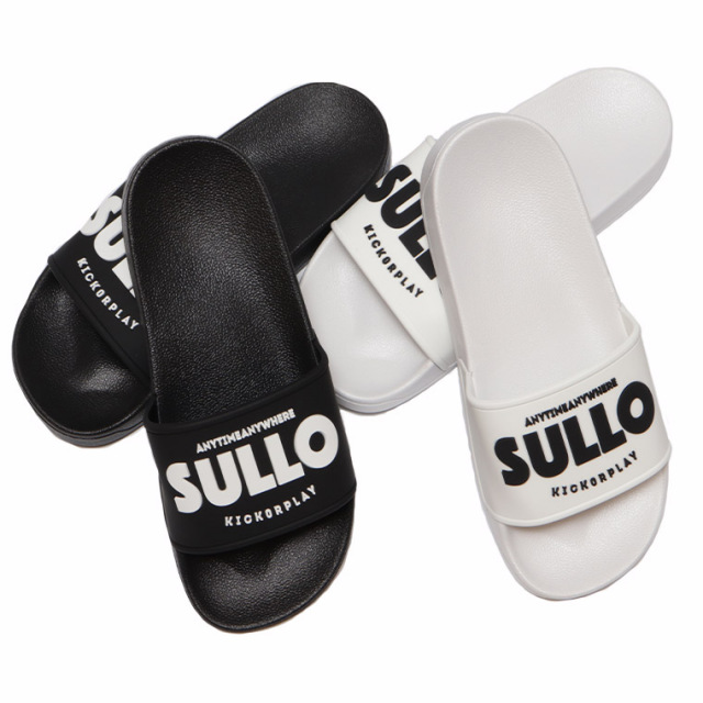 SULLO スージョ 1826001037 SANDALS サンダル シャワーサンダル スポーツ サッカー フットサル 00.WHT 99.BLK