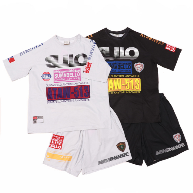 SULLO スージョ 1660101008 1661101009 JUMBLE プラシャツ　プラパン　パンツ　セットアップ　上下セット