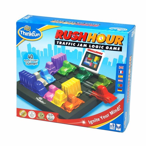 ThinkFun ラッシュアワー 論理的思考で問題を解決する力