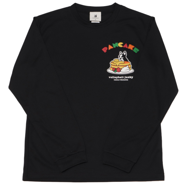 volleyballjunky バレーボールジャンキー VJ25011 PANCAKE+2DryTEE 1009 プラシャツ トレーニングシャツ ドライTシャツ ロングTシャツ ジュニアサイズ