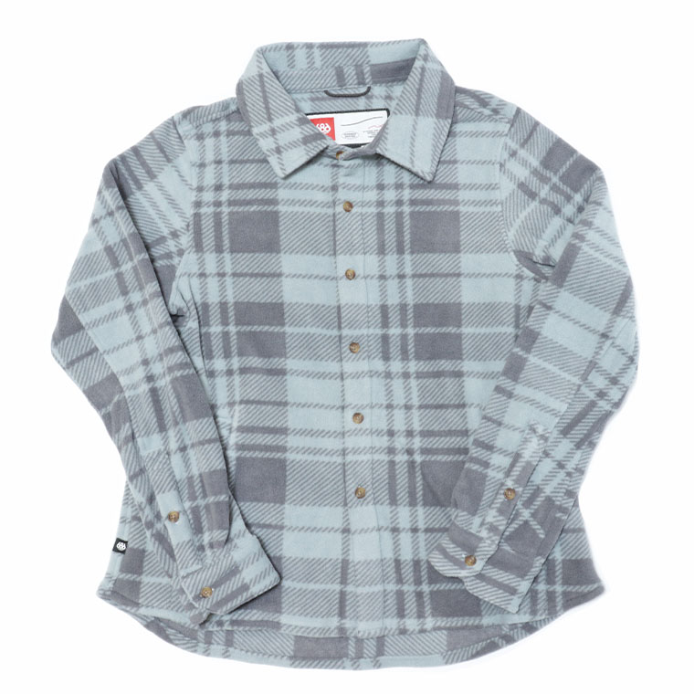 686 シックスエイトシックス M4WNWLS307 レディース　フリース　チェックシャツ　スノーボード　暖かい　Mサイズ