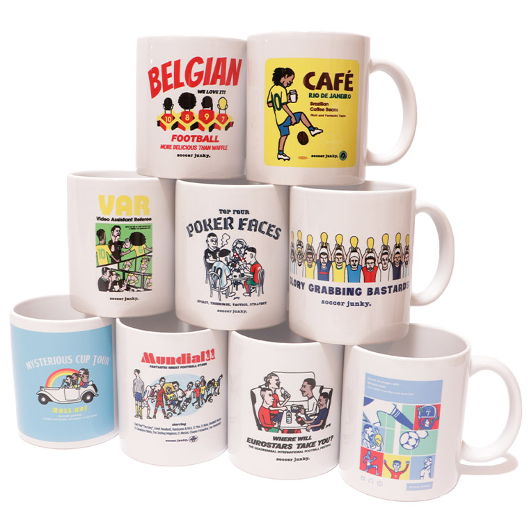 1009 soccerjunky jerry ジェリーコレクション サッカー マグカップ コップ