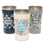 CHUMS チャムス CH62-2272 タンブラー360ml 真空断熱構造 キャンパーウェーブタンブラーパターン