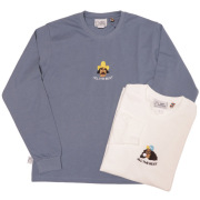 gymmaster ジムマスターG821714 刺繍ロングTシャツ 長袖シャツ　ロンティー