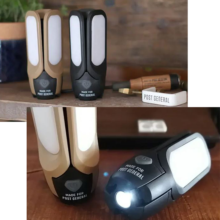 POSTGENERAL(ポストジェネラル)SOLER LEDライト/98217-0003 KHAKI/98207-0020 BLACK/98207-0019 SANDBEIGE