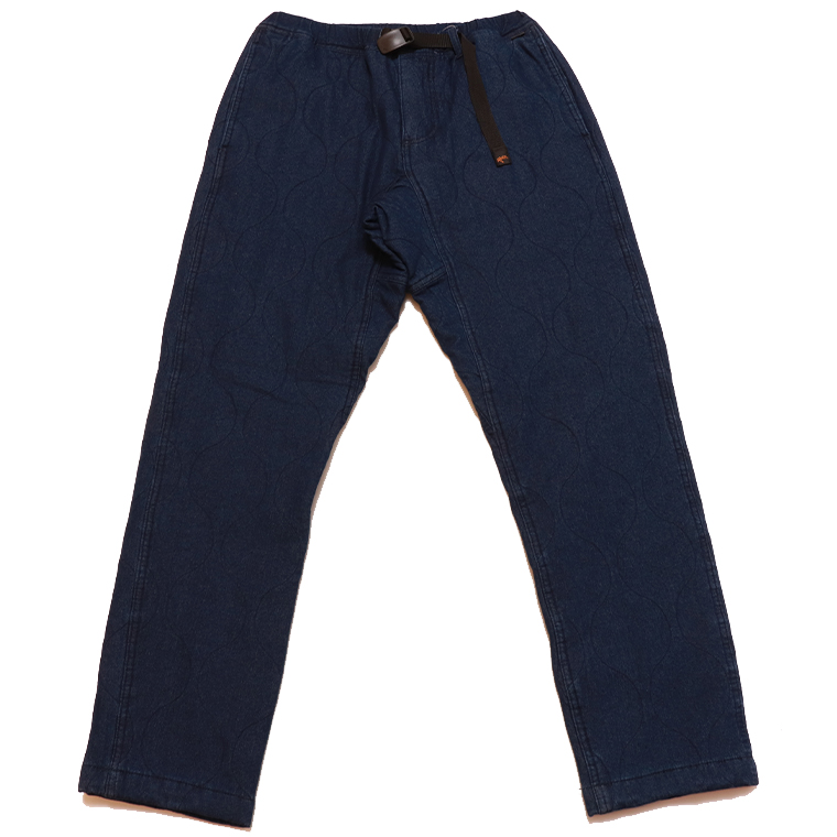 ROKX ロックス RXMF241009 デニムキルトワークパンツ キルティングパンツ ワークパンツ ロングパンツ ボトムス パンツ キルティング デニム生地 防風 保温 ユニセックス