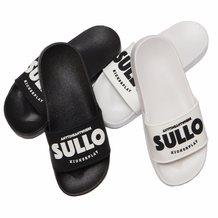 SULLO スージョ 1826001037 SANDALS サンダル シャワーサンダル スポーツ サッカー フットサル 00.WHT 99.BLK