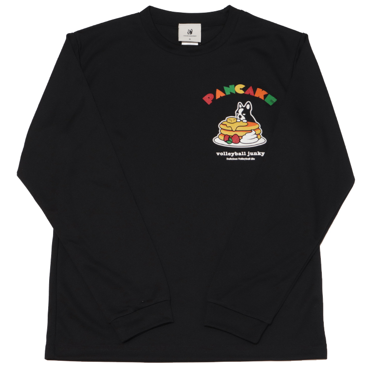 volleyballjunky バレーボールジャンキー VJ25011 PANCAKE+2DryTEE 1009 プラシャツ トレーニングシャツ ドライTシャツ ロングTシャツ ジュニアサイズ