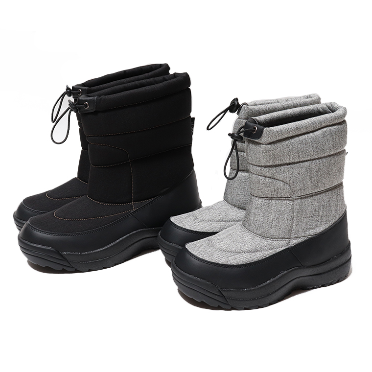 スノーブーツ ウィンターブーツ yk24wi248bta 大人スパイク付き 雪道　氷道　寒冷地仕様　レディース　メンズ