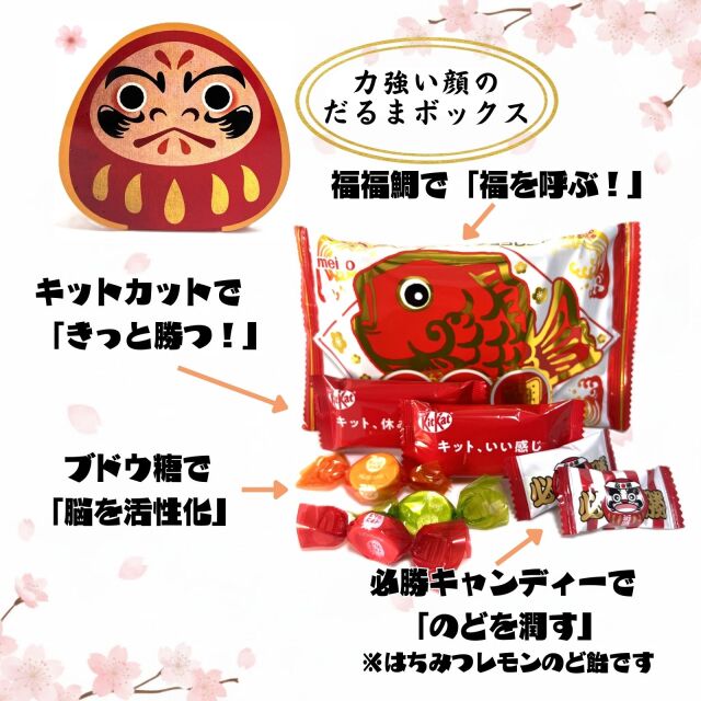 合格祈願お菓子詰め合わせ