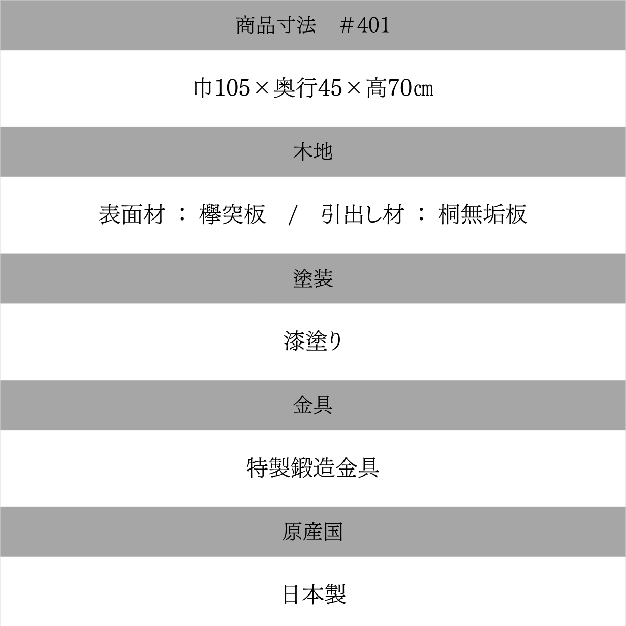 鈴*木様 昭和レトロ　仙台箪笥　金具装飾　溜塗り　三ツ引　仙台たんす　収納箱　天 仙台箪笥 三・五尺横長箪笥70 KC-401 拭き漆塗り｜国産 日本製 和箪笥