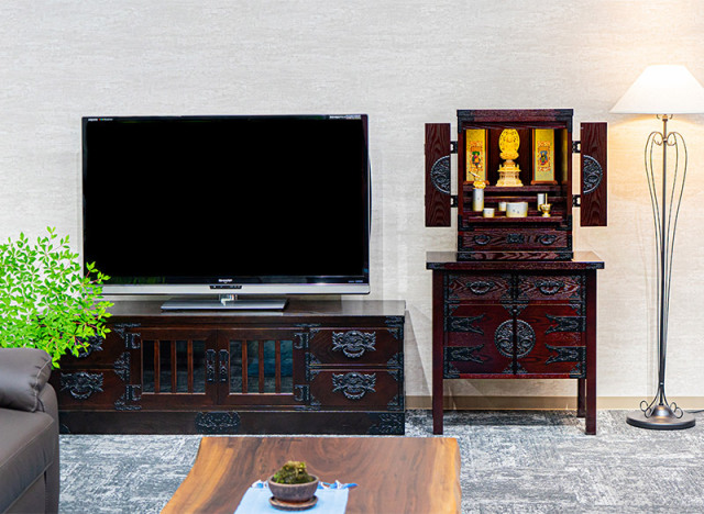 仏壇 モダン ミニ仏壇 ときわ 上置き型 18号 | 東京 浅草 仏壇・仏具専門店