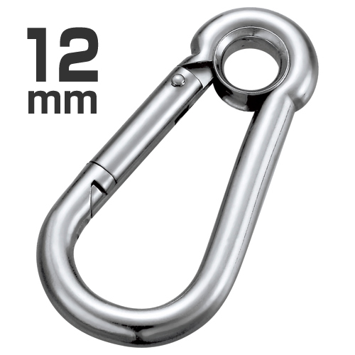 ステンレス製　AKフック　（環付）　12mm