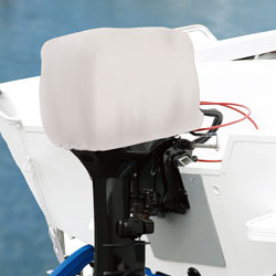 船外機カバー　撥水加工　ヘッドカバータイプ