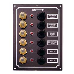 BMO LEDスイッチパネル6連