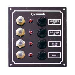 BMO LEDスイッチパネル4連