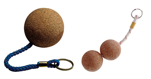 コルクキーホルダー ダブル