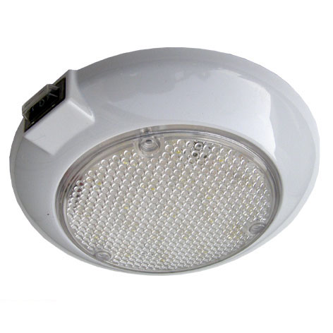 【値下❗️新品★送料込】LEDライト　12w 防滴LEDドームライト 12V スイッチ付 [30804]