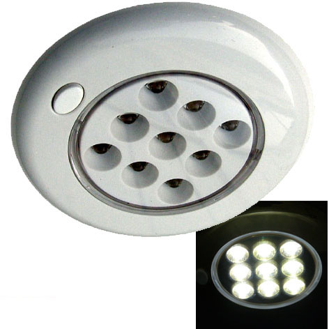 ミニダウンライト 12V 白 スイッチ付き J-099