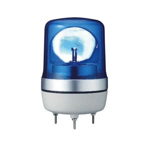 小型LED回転灯(小糸製作所) PKL-106 ブルー 24V  [30128]