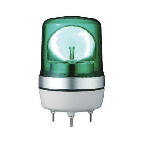 小型LED回転灯(小糸製作所) PKL-106 グリーン 24V  [30127]