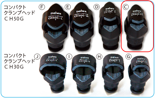 リガー コンパクトクランプヘッドＣＨ50Ｇ-ＳＳ