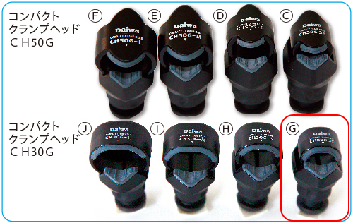 リガー コンパクトクランプヘッドＣＨ30Ｇ-ＳＳ
