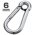 ステンレス製　AKフック　（環付）　6mm