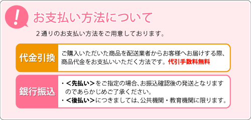 お支払いについて