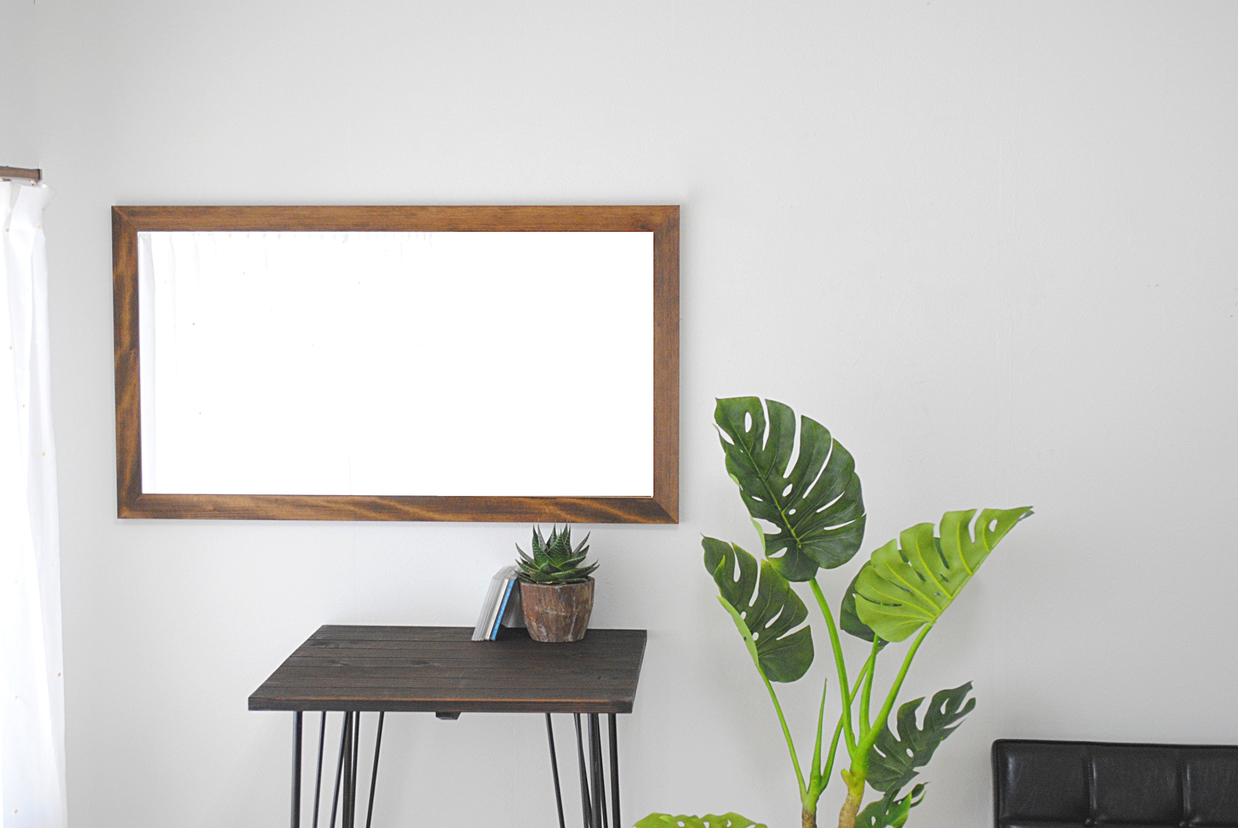 レオン　60x108cm　全4色　姿見　壁掛けミラー　長方形　