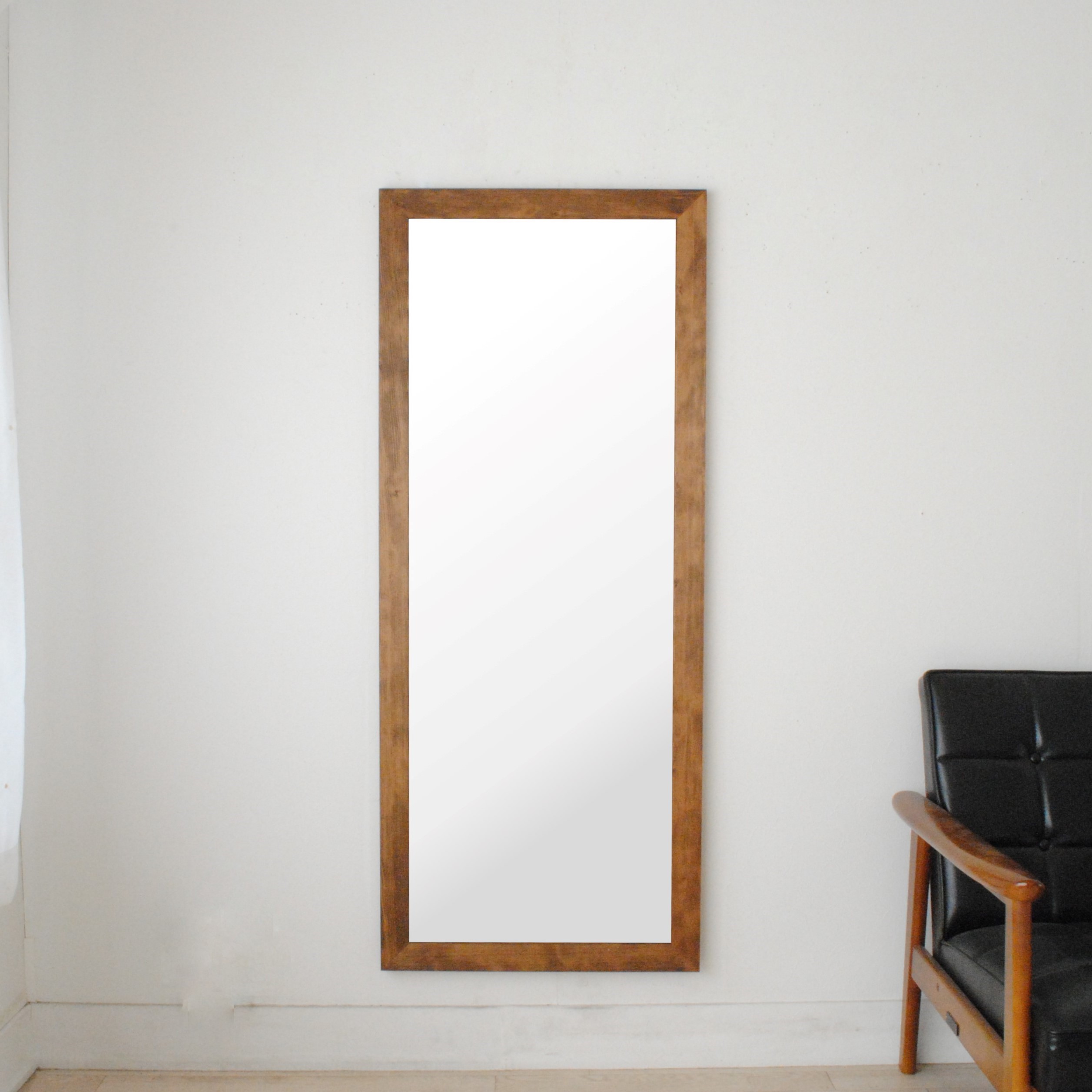 レオン　54x130cm　全4色　姿見　壁掛けミラー　全身鏡　