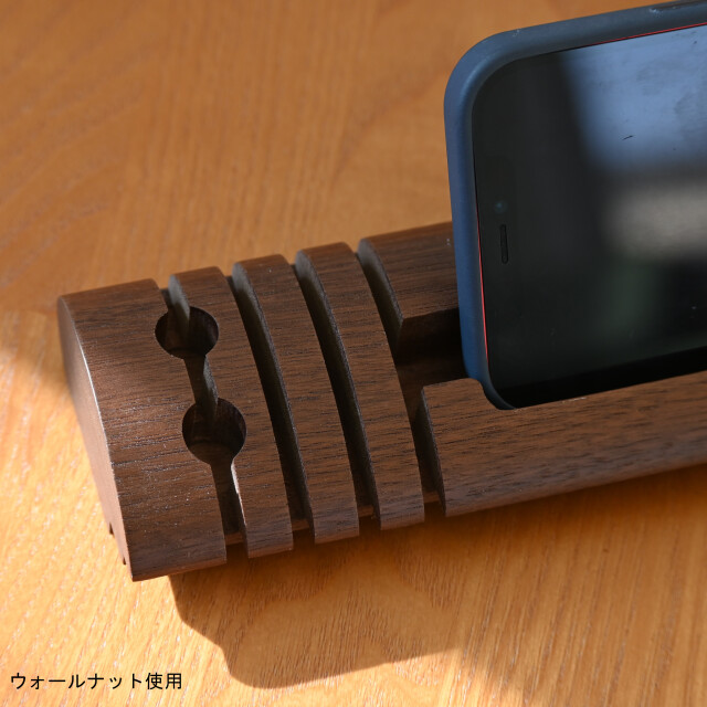 KAKERAのスマホスタンド　無垢材   カードスタンド   ペン立て   エコ