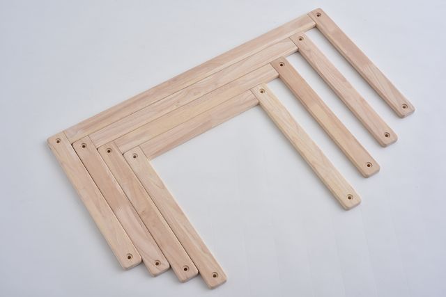 コノ字ジョイント無塗装　奥行き４５０全て