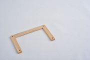 コの字ジョイント　クリア４５０Ｘ２８０