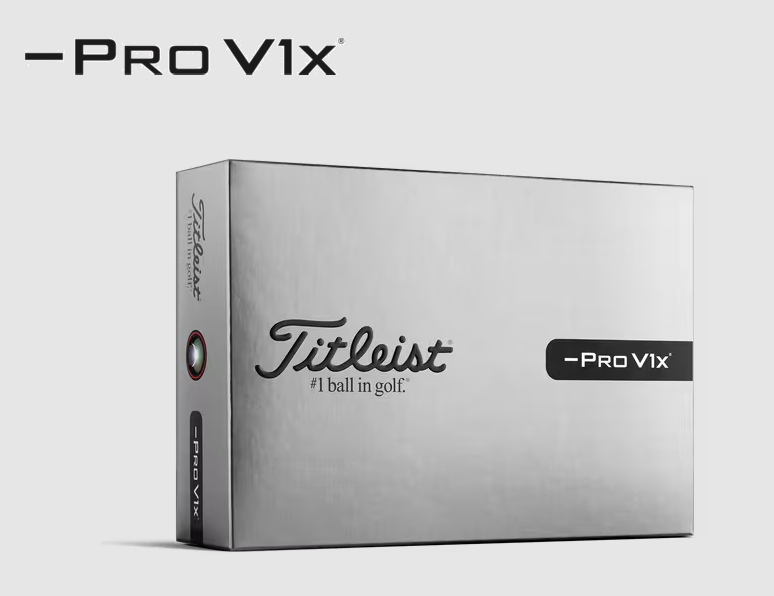 タイトリスト　PRO V1x LEFT DASH 2026年 ダースボール