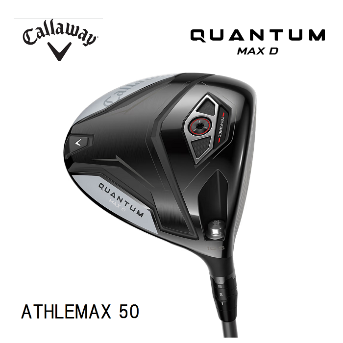 キャロウェイ　QUANTUM MAX D  ドライバー [ATHLEMAX 50 フレックス：S ロフト：9]　Callaway 通常スペック