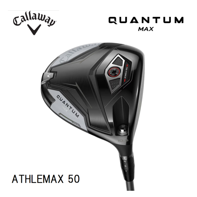 キャロウェイ　QUANTUM MAX ドライバー [ATHLEMAX 50 フレックス：S ロフト：9]　Callaway 通常スペック