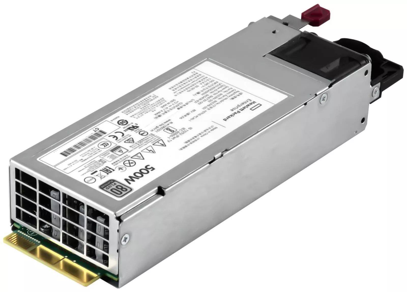 【まきさん専用】HP純正サーバー用SAS　2台Gen8 Gen9対応 中古 HP 500W FS Platinum LH パワーサプライ/865408-B21