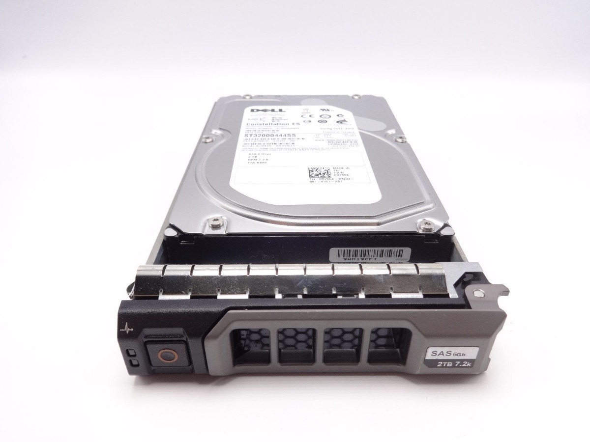 中古検査済 DELL 3.5インチ SAS 1TB 7.2K 6G ハードディスク/FNW88