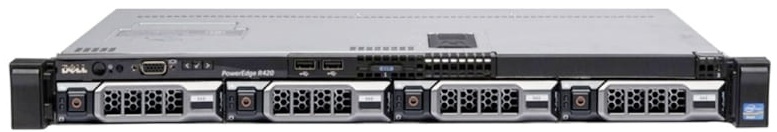 中古 DELL PowerEdge R330/E3-1230 v6/32GB/600GB x4