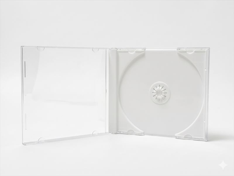 海外製 10mmｼﾞｭｴﾙｹｰｽ 1枚用 白