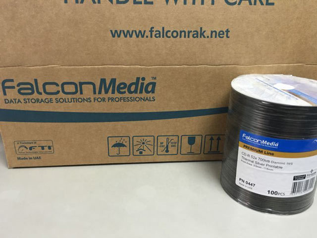 Setia】Falcon サーマルシルバーダイヤモンドCD-R 52x [PN0447