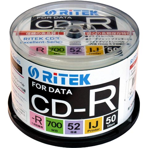 RiDATA CD-R700EXWP.50RT C
