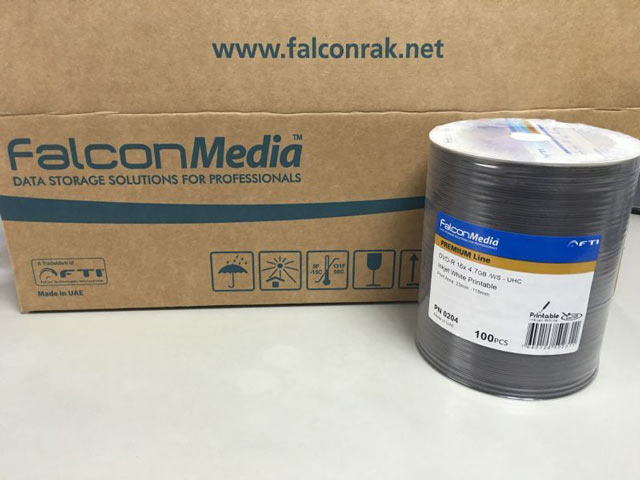 Falcon ハードコートDVD-R 16X [PN0204]