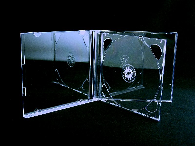 10mmジュエルケース 2枚用 透明